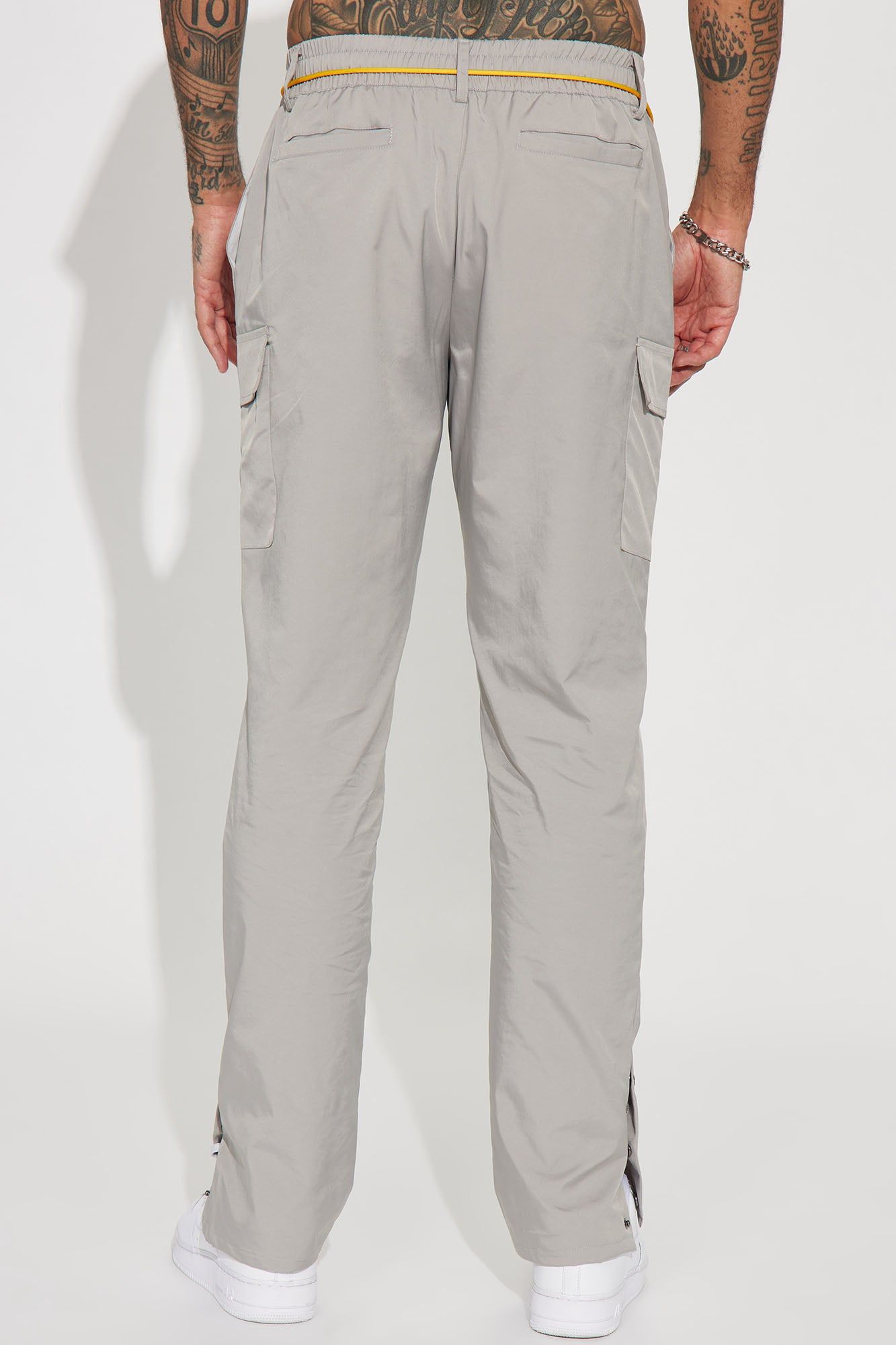 Prized Possession Nylon Pants - Grey sold by Fashion Nova product image thumbnail 6