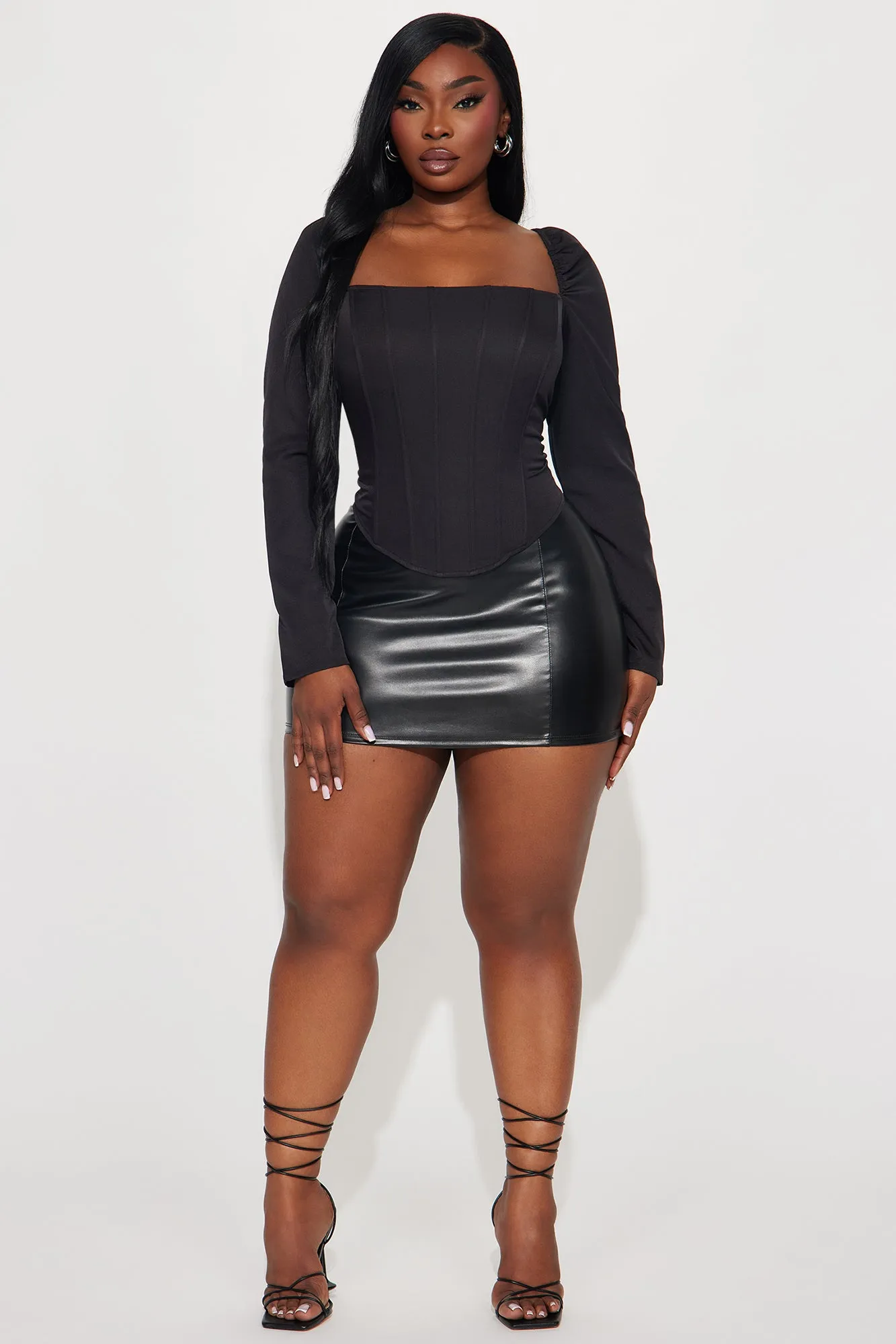 Florence Corset Top - Black sold by Fashion Nova product image thumbnail 5