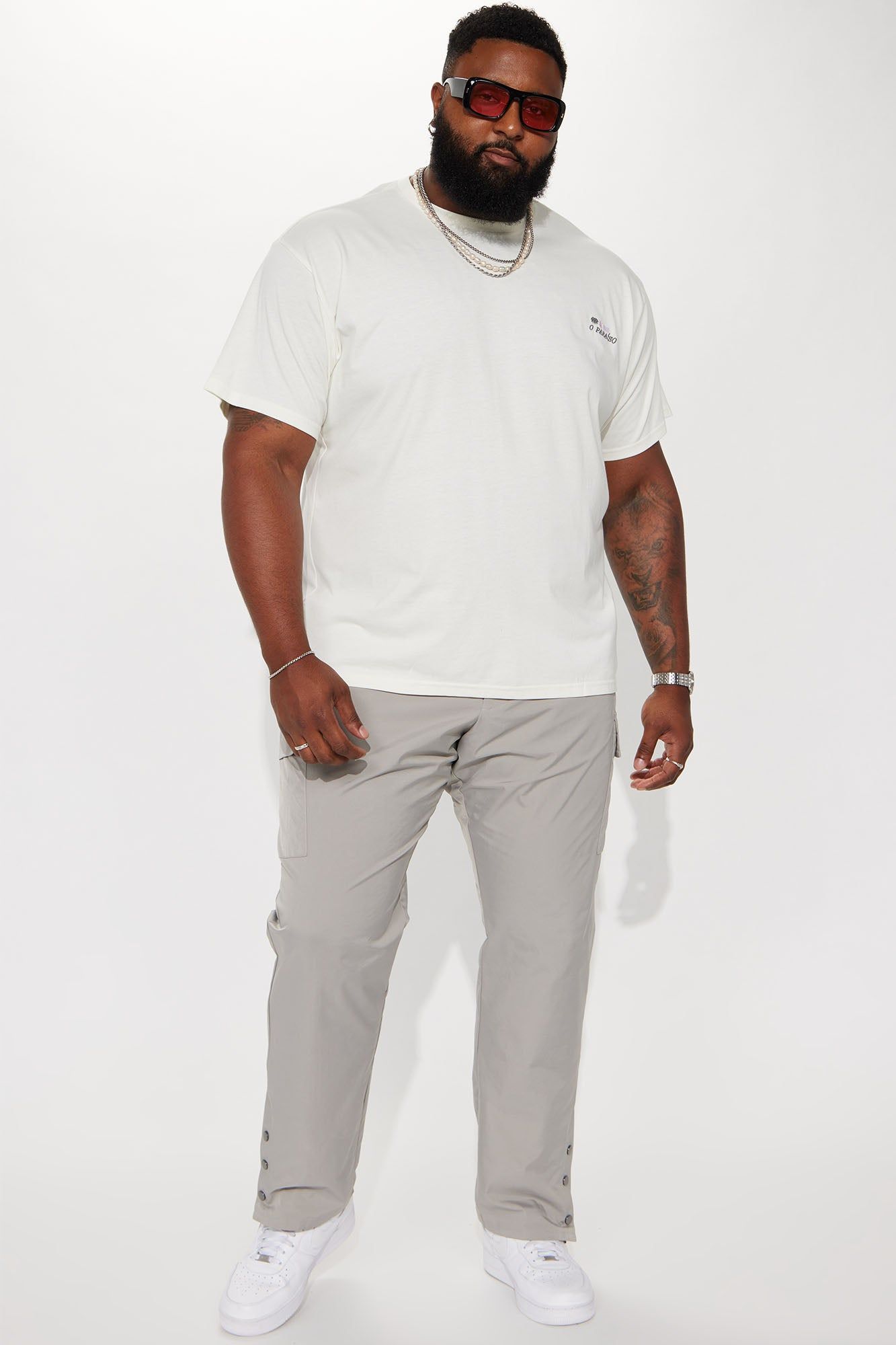 Prized Possession Nylon Pants - Grey sold by Fashion Nova product image thumbnail 7