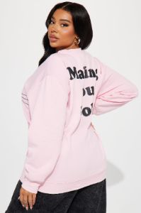 Pink Panther Sweatshirt - Pink sold by Fashion Nova