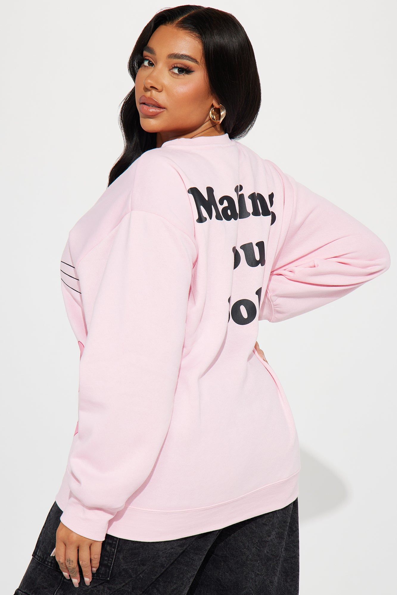 Pink Panther Sweatshirt - Pink sold by Fashion Nova product image thumbnail 7