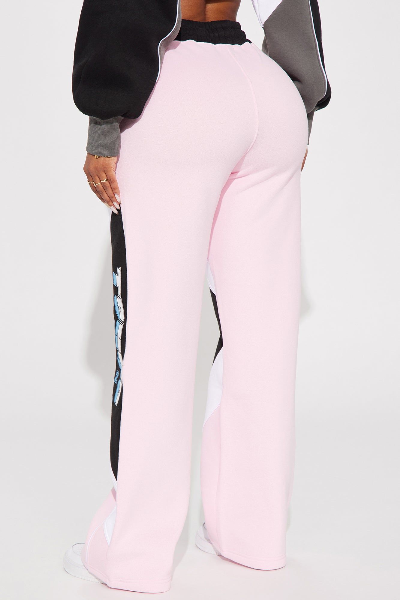 Sport Mode Wide Leg Pant - Pink/combo sold by Fashion Nova product image thumbnail 4