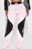 Sport Mode Wide Leg Pant - Pink/combo sold by Fashion Nova