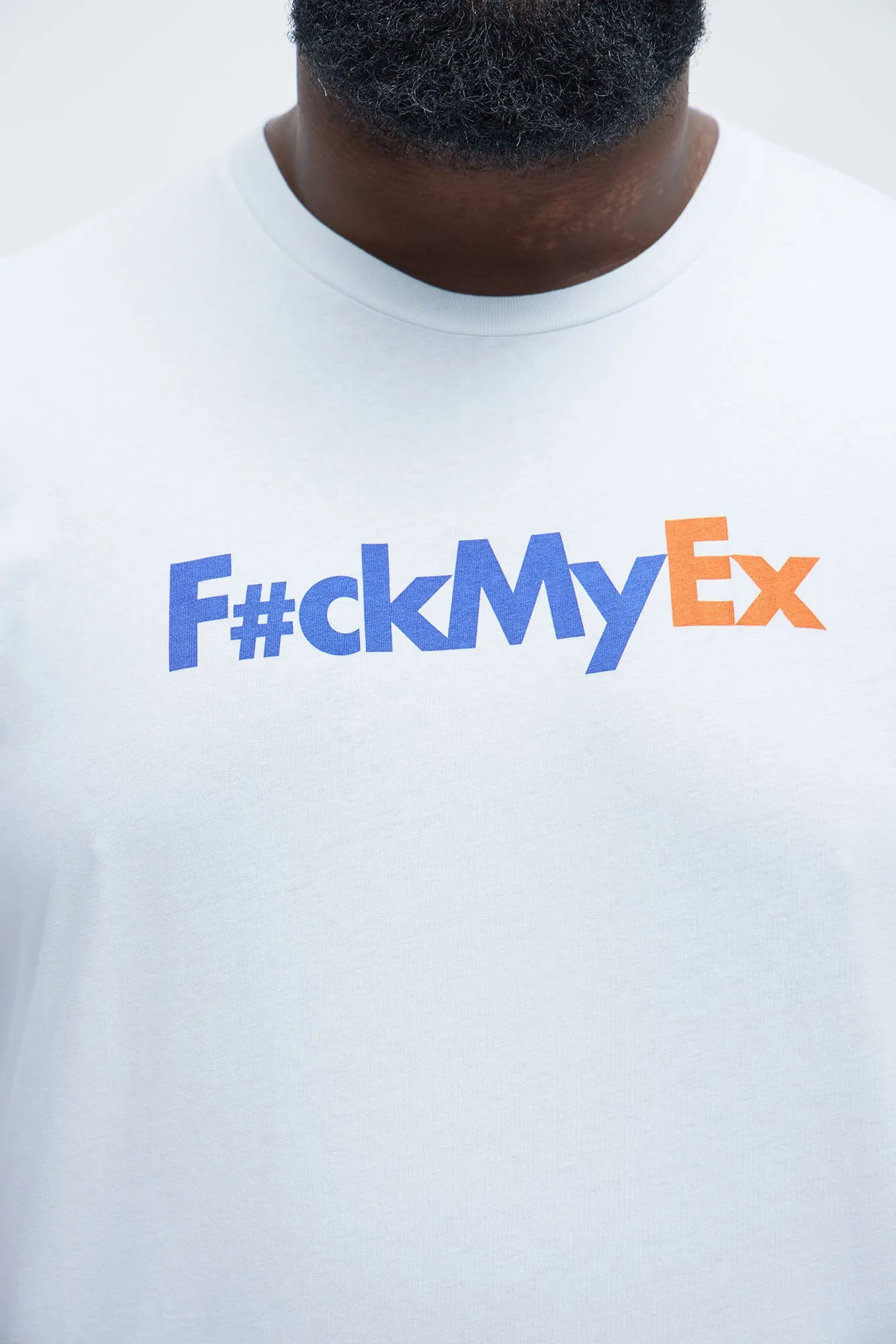 F#ckMyEx Short Sleeve Tee - White sold by Fashion Nova product image thumbnail 5