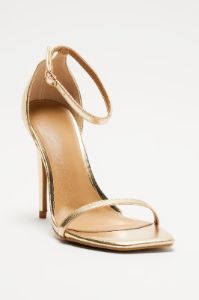 Linked Up Heels - Gold sold by Fashion Nova