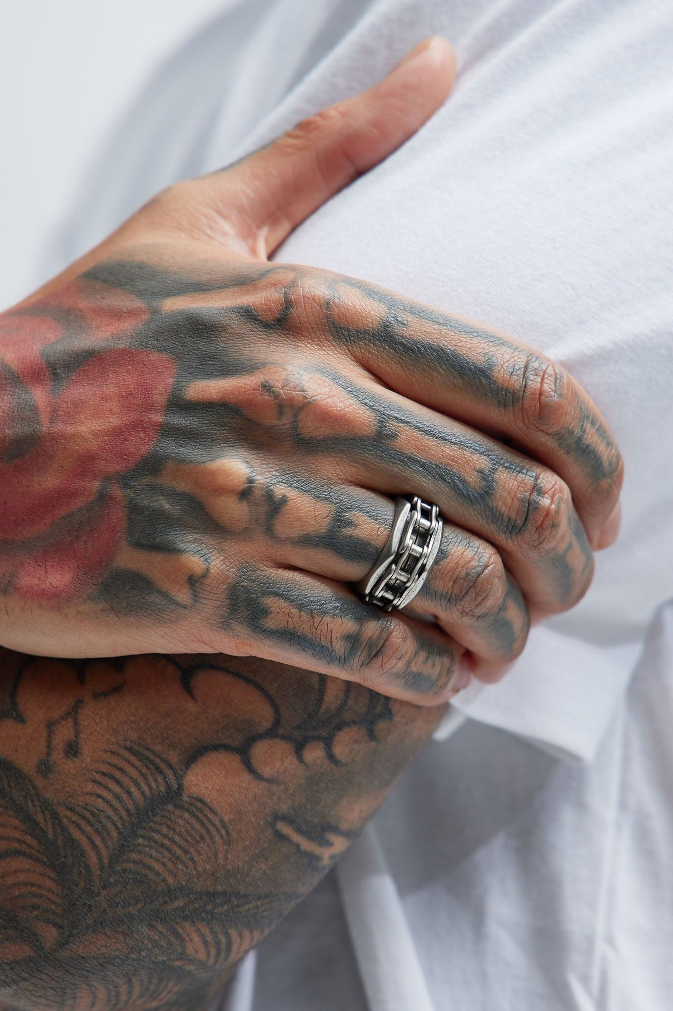 Rev The Engine Ring - Silver sold by Fashion Nova