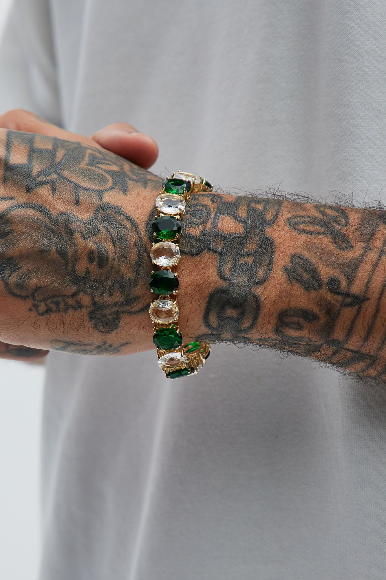 Envy Emerald Bracelet - Gold sold by Fashion Nova