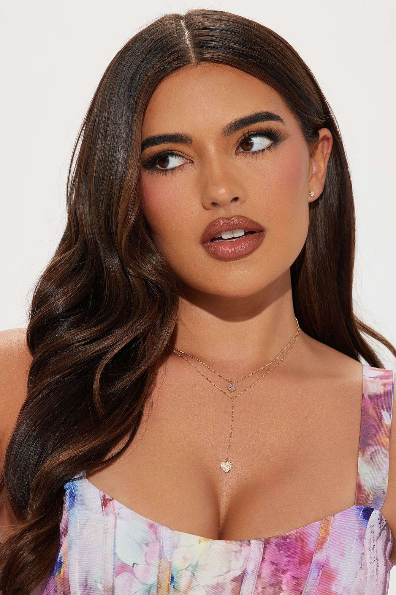Never Letting You Go Heart Necklace - Gold sold by Fashion Nova product image thumbnail 2