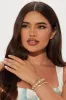 Modern Day Romance Bracelet Set - Gold sold by Fashion Nova
