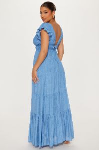 Tamia Maxi Dress - Blue sold by Fashion Nova