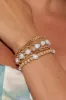 Modern Day Romance Bracelet Set - Gold sold by Fashion Nova