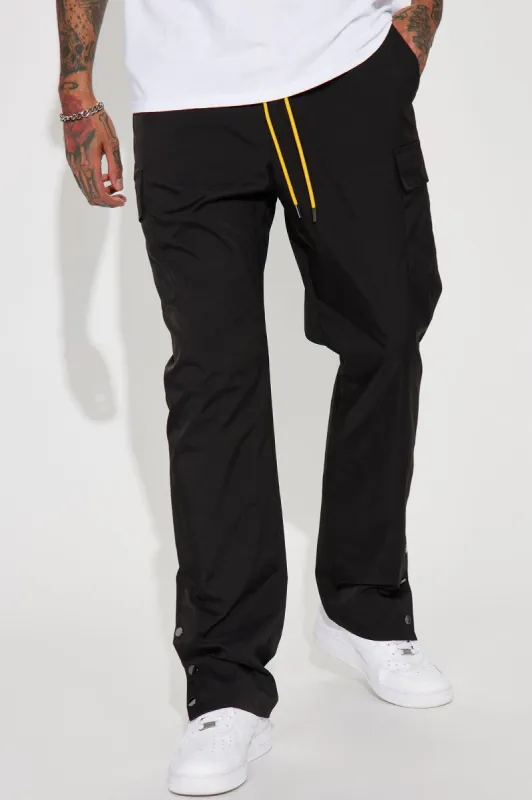 Prized Possession Nylon Pants - Black sold by Fashion Nova