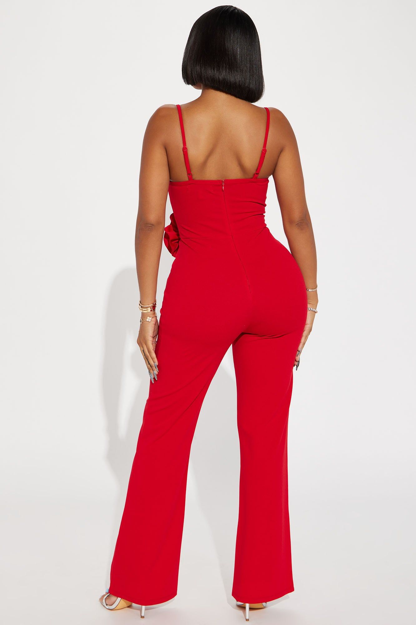 Let's Part Ways Jumpsuit - Red sold by Fashion Nova product image thumbnail 3