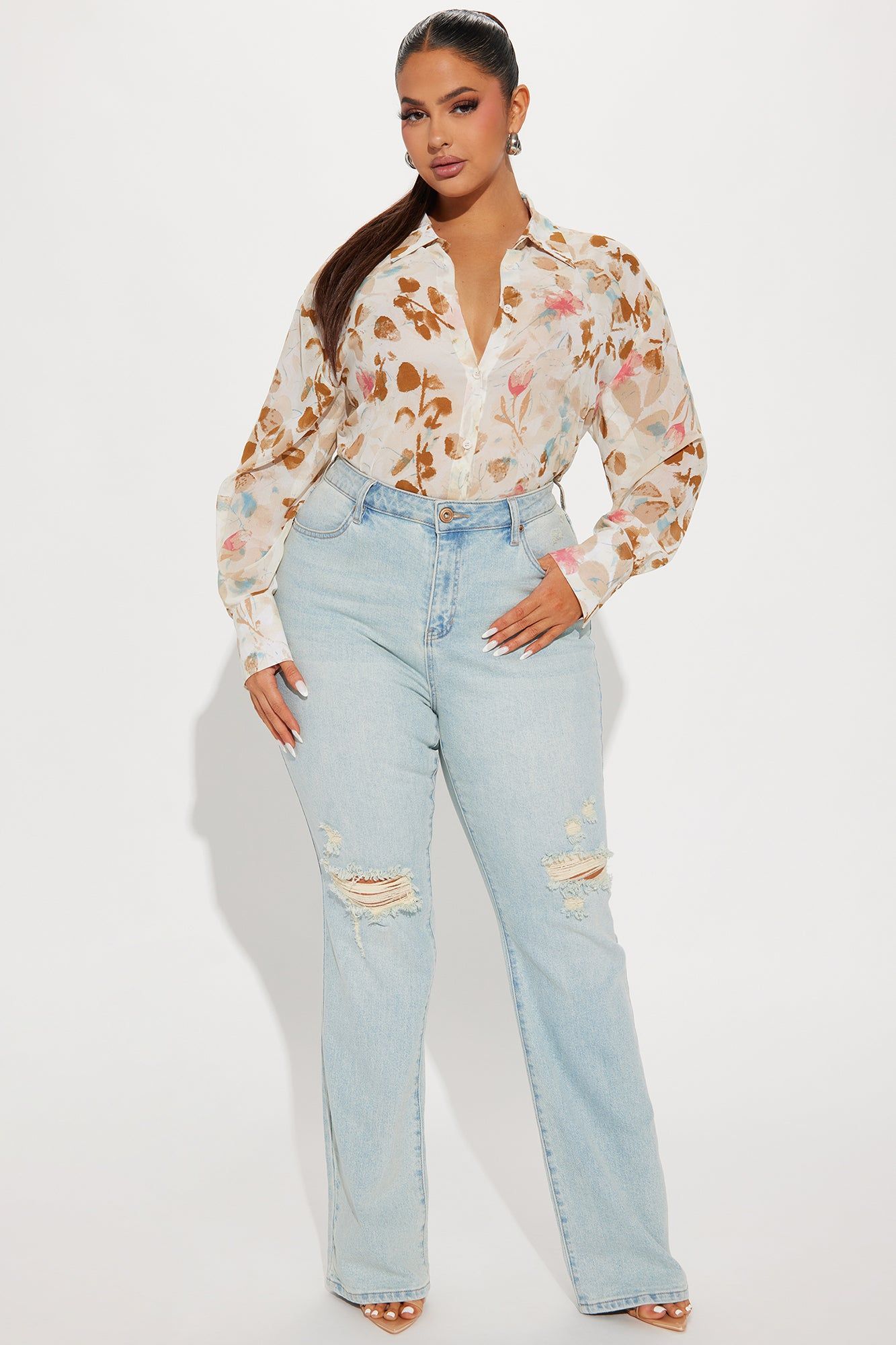 Nature Made Shirt - Cream/combo sold by Fashion Nova product image thumbnail 5