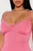 Hit The Snooze Maxi PJ Sleep Dress - Hot Pink sold by Fashion Nova