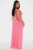 Hit The Snooze Maxi PJ Sleep Dress - Hot Pink sold by Fashion Nova