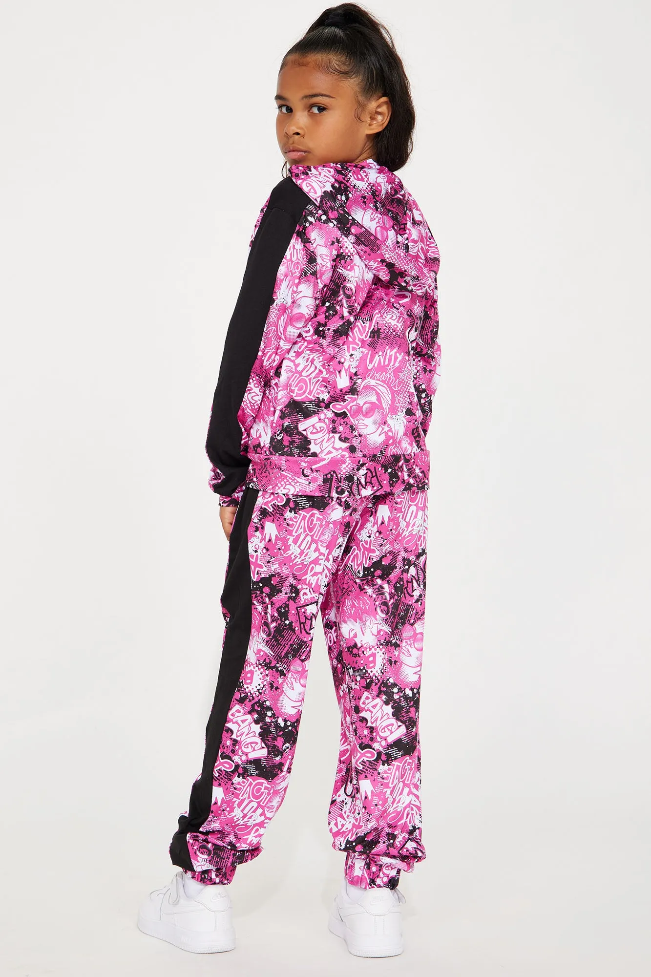 Mini Rolling Deep Matching Set - Fuchsia/combo sold by Fashion Nova product image thumbnail 3