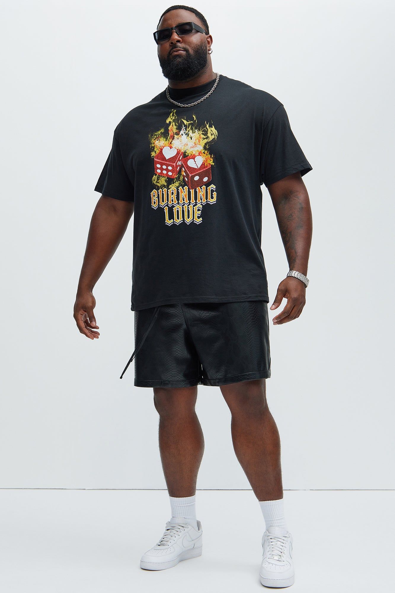 Gambling Love Short Sleeve Tee - Black sold by Fashion Nova product image thumbnail 5