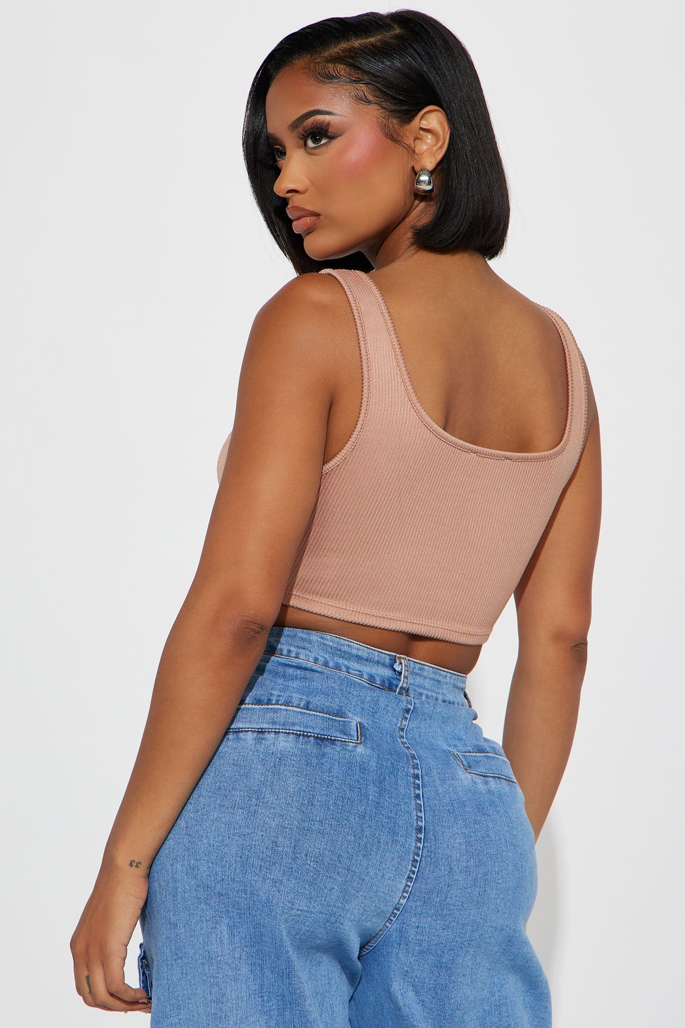 Lana Corset Top - Tan sold by Fashion Nova product image thumbnail 3