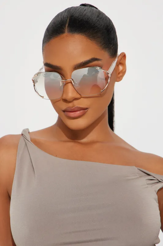 Drop Top Benz Sunglasses - Clear sold by Fashion Nova