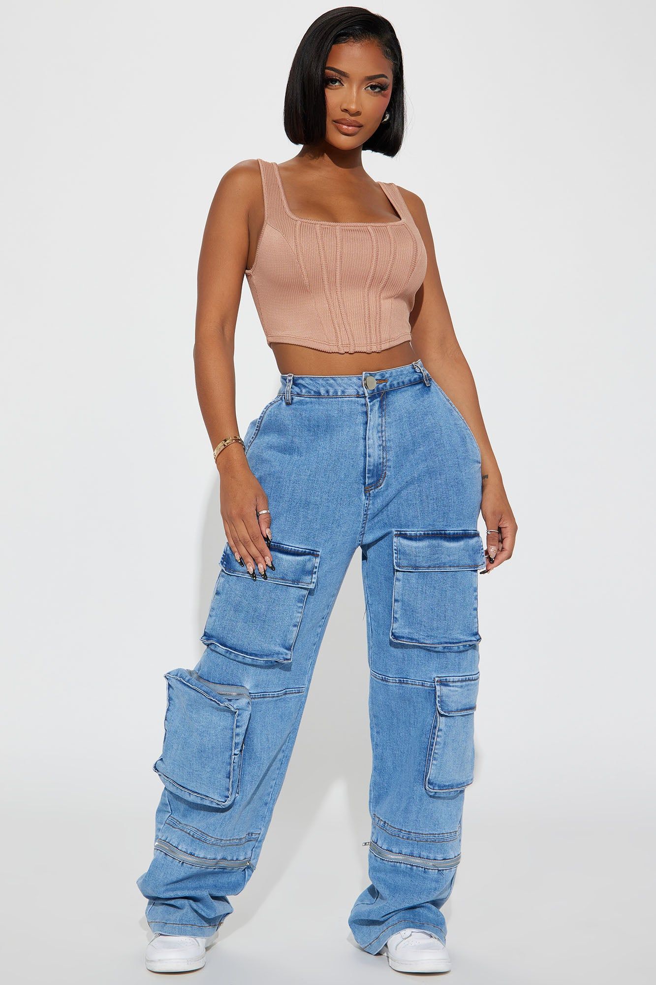 Lana Corset Top - Tan sold by Fashion Nova product image thumbnail 2