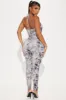Dark and Dreamy Jumpsuit - Grey sold by Fashion Nova