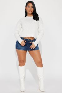 Lola Sweater - Ivory sold by Fashion Nova
