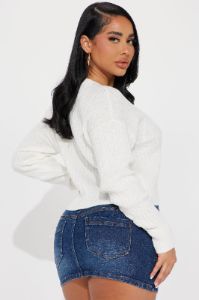 Lola Sweater - Ivory sold by Fashion Nova