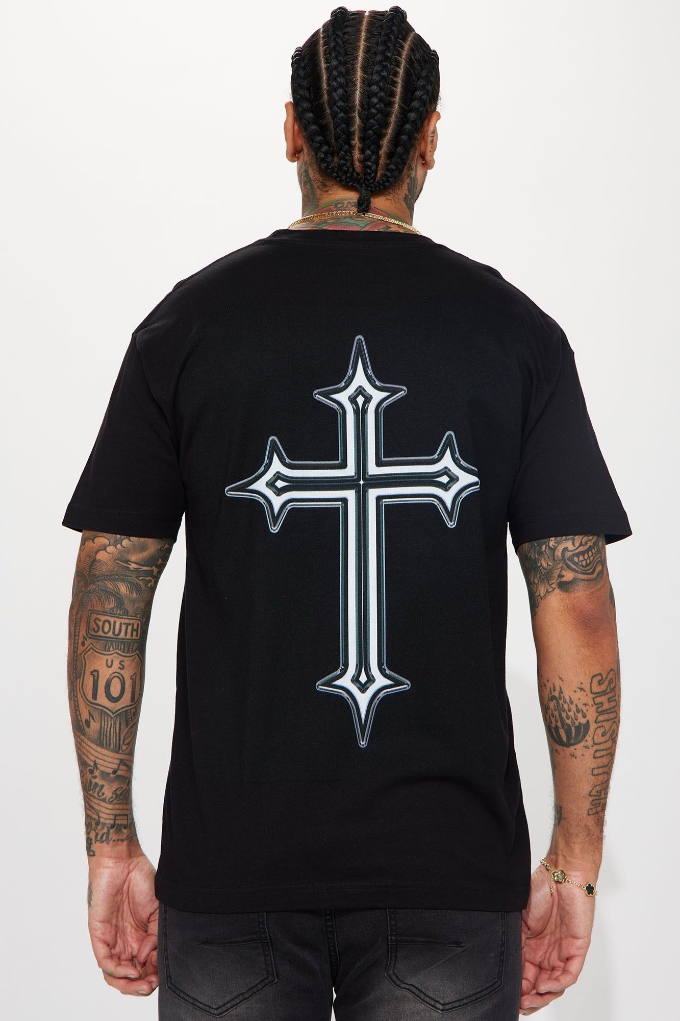 Mercy Short Sleeve Tee - Black sold by Fashion Nova product image thumbnail 6