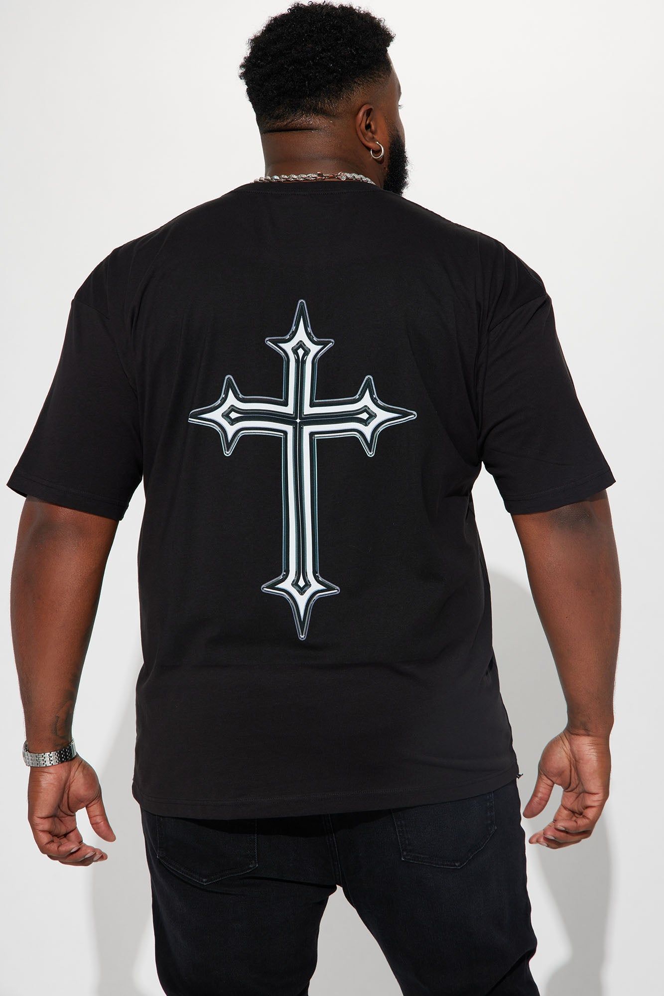 Mercy Short Sleeve Tee - Black sold by Fashion Nova product image thumbnail 9