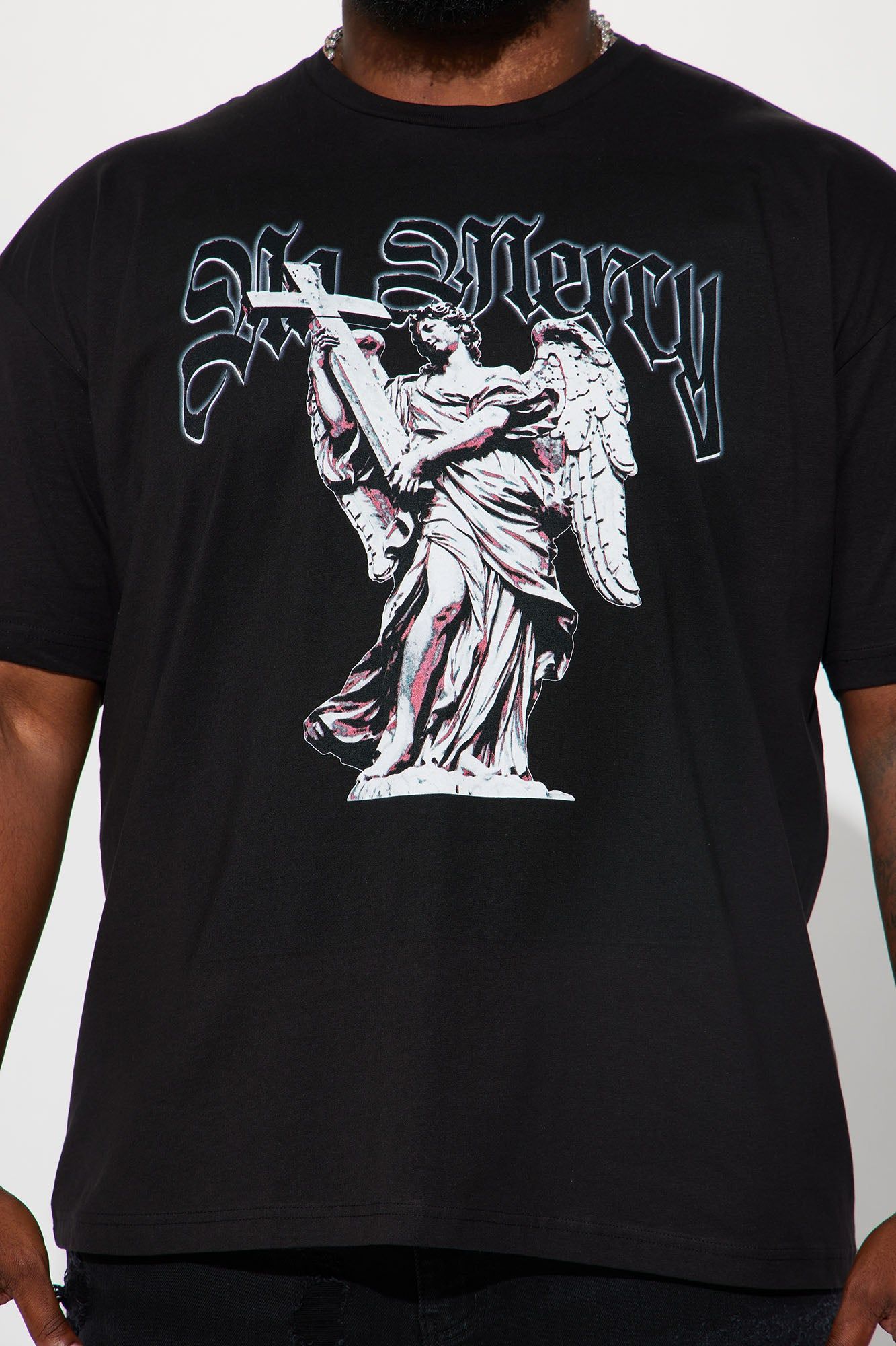 Mercy Short Sleeve Tee - Black sold by Fashion Nova product image thumbnail 8