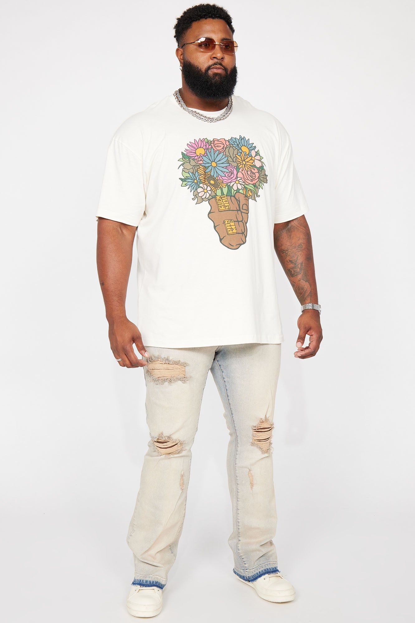 Agave Stacked Skinny Skinny Flare Jeans - Vintage Blue Wash sold by Fashion Nova product image thumbnail 6