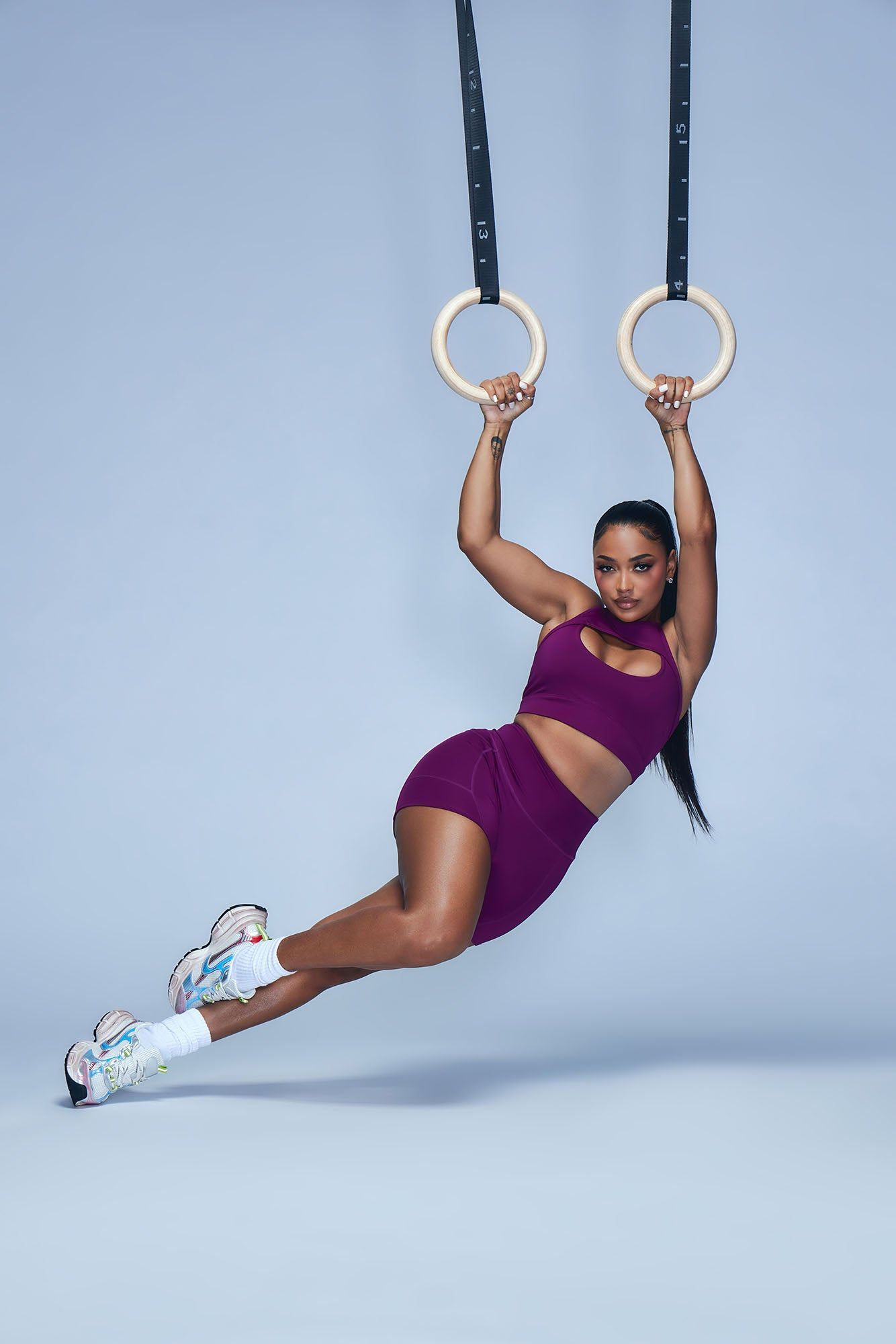 Success Elevate Sports Bra - Plum sold by Fashion Nova product image thumbnail 4