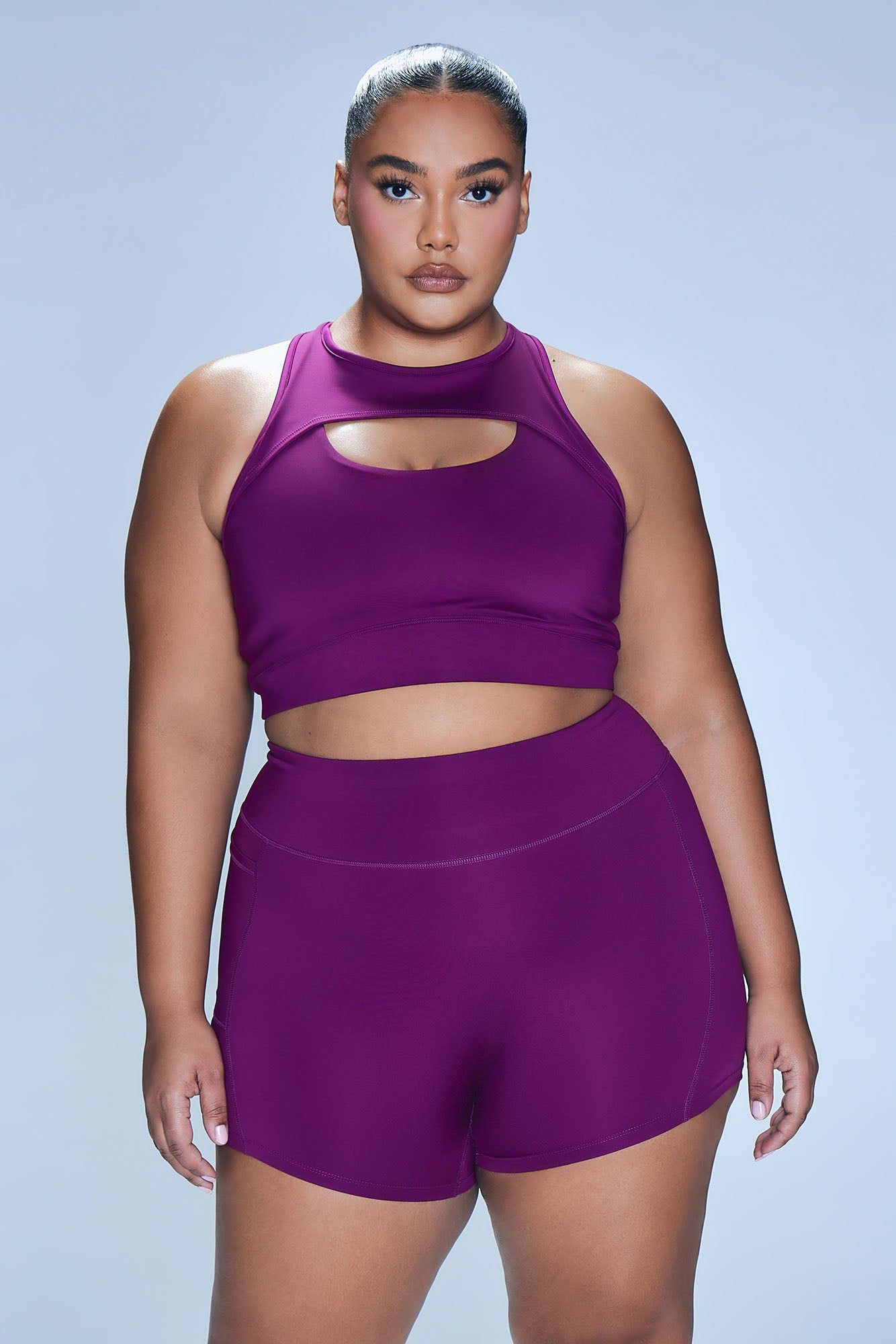 Success Elevate Sports Bra - Plum sold by Fashion Nova product image thumbnail 5