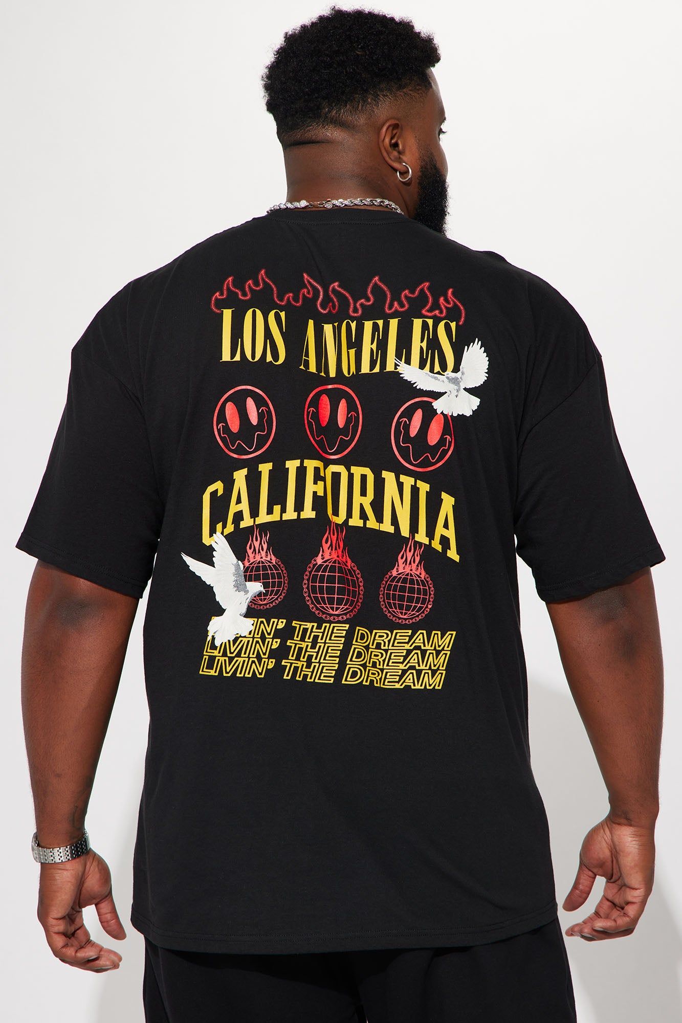 California Dreamin Short Sleeve Tee - Black sold by Fashion Nova