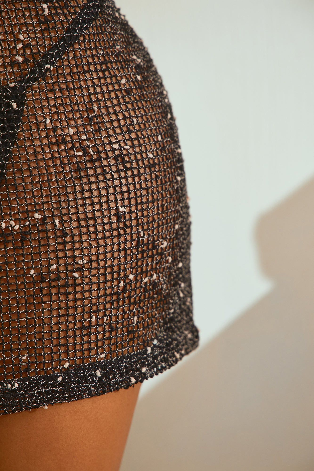 Playa Vista Crochet Cover Up Skirt - Black/combo sold by Fashion Nova product image thumbnail 4