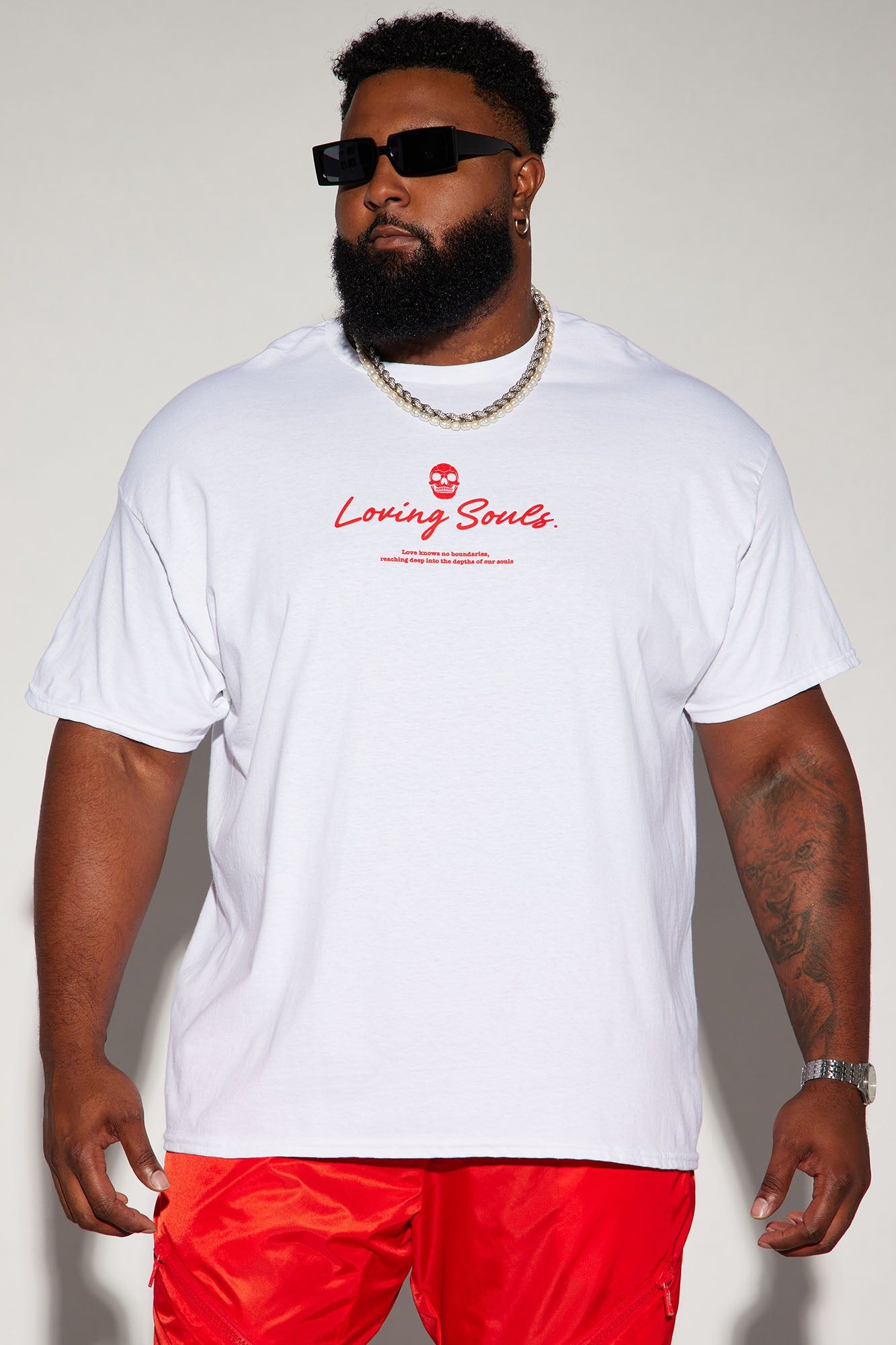 Loving Souls Short Sleeve Tee - White sold by Fashion Nova product image thumbnail 3