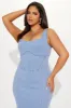 Penelope Denim Maxi Dress - Denim sold by Fashion Nova