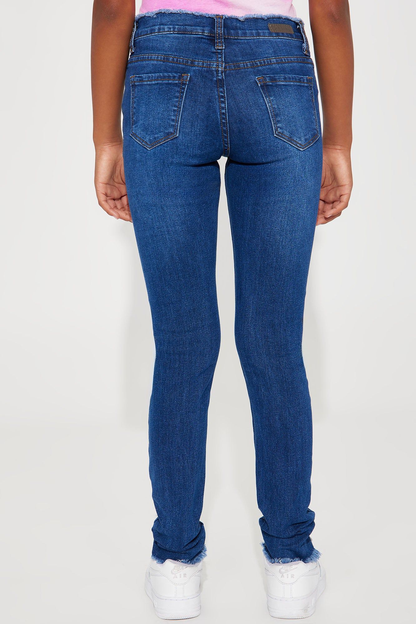 Mini Think on the Fly Skinny Jean - Dark Wash sold by Fashion Nova product image thumbnail 4