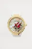 Ed Hardy Heart Skull Watch - White sold by Fashion Nova
