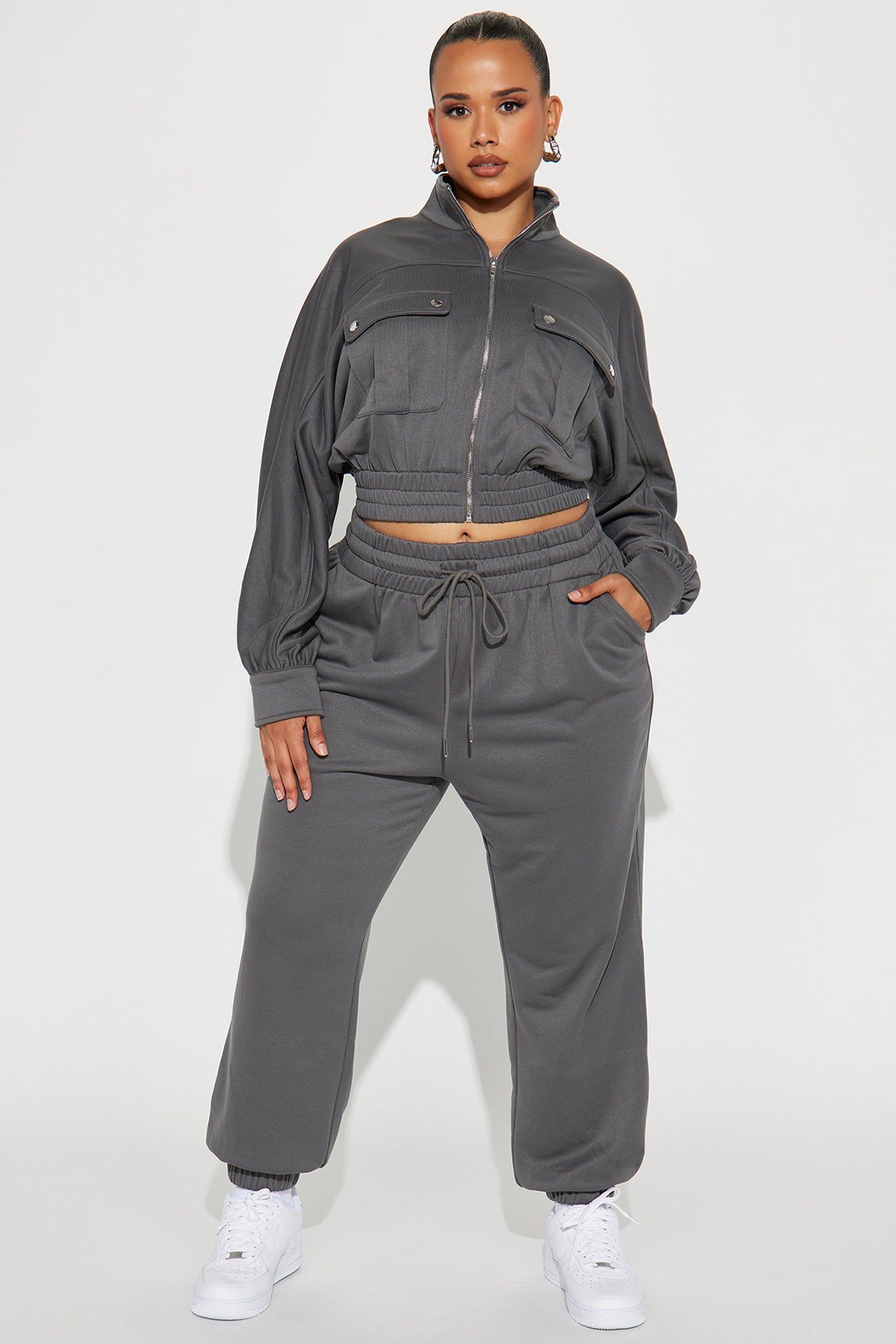 Laid Back Jogger Set - Charcoal sold by Fashion Nova product image thumbnail 4