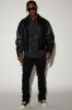 Houston Faux Leather Cropped Jacket - Black sold by Fashion Nova