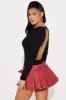 Date Night Backless Bodysuit - Black sold by Fashion Nova