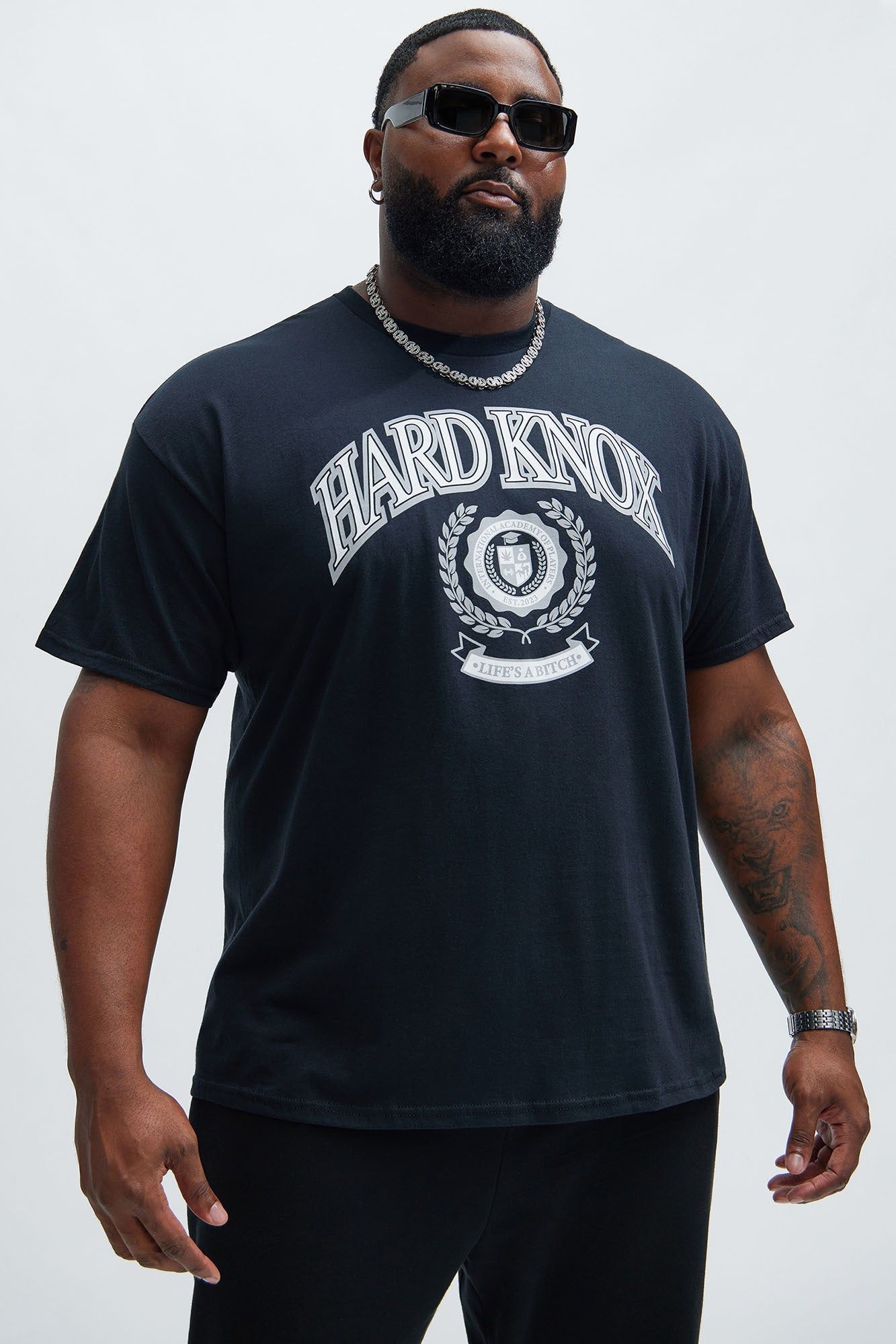 Hard Knox Short Sleeve Tee - Black sold by Fashion Nova product image thumbnail 4