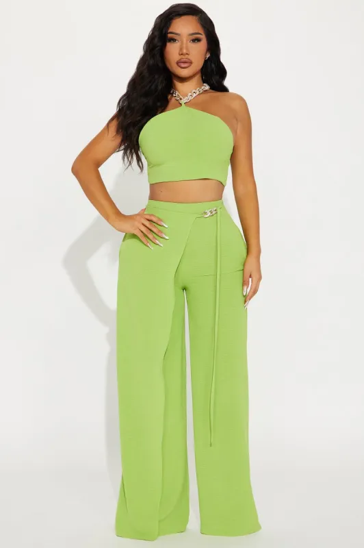 Vivian Pant Set - Green sold by Fashion Nova