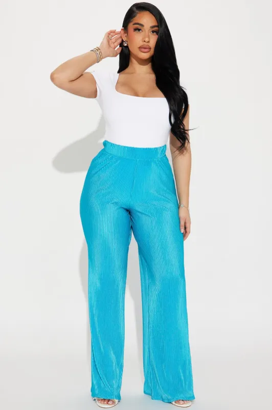 Change It Up  Mesh Jumpsuit - Blue sold by Fashion Nova