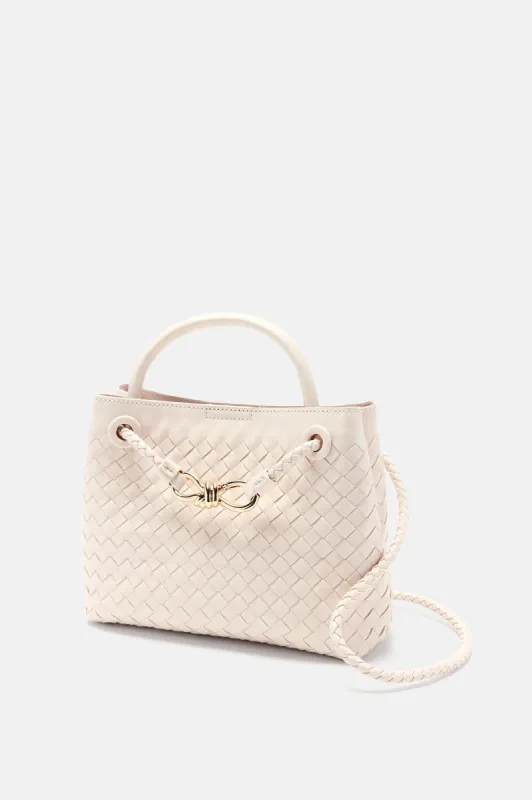Calista Handbag  - Ivory sold by Fashion Nova