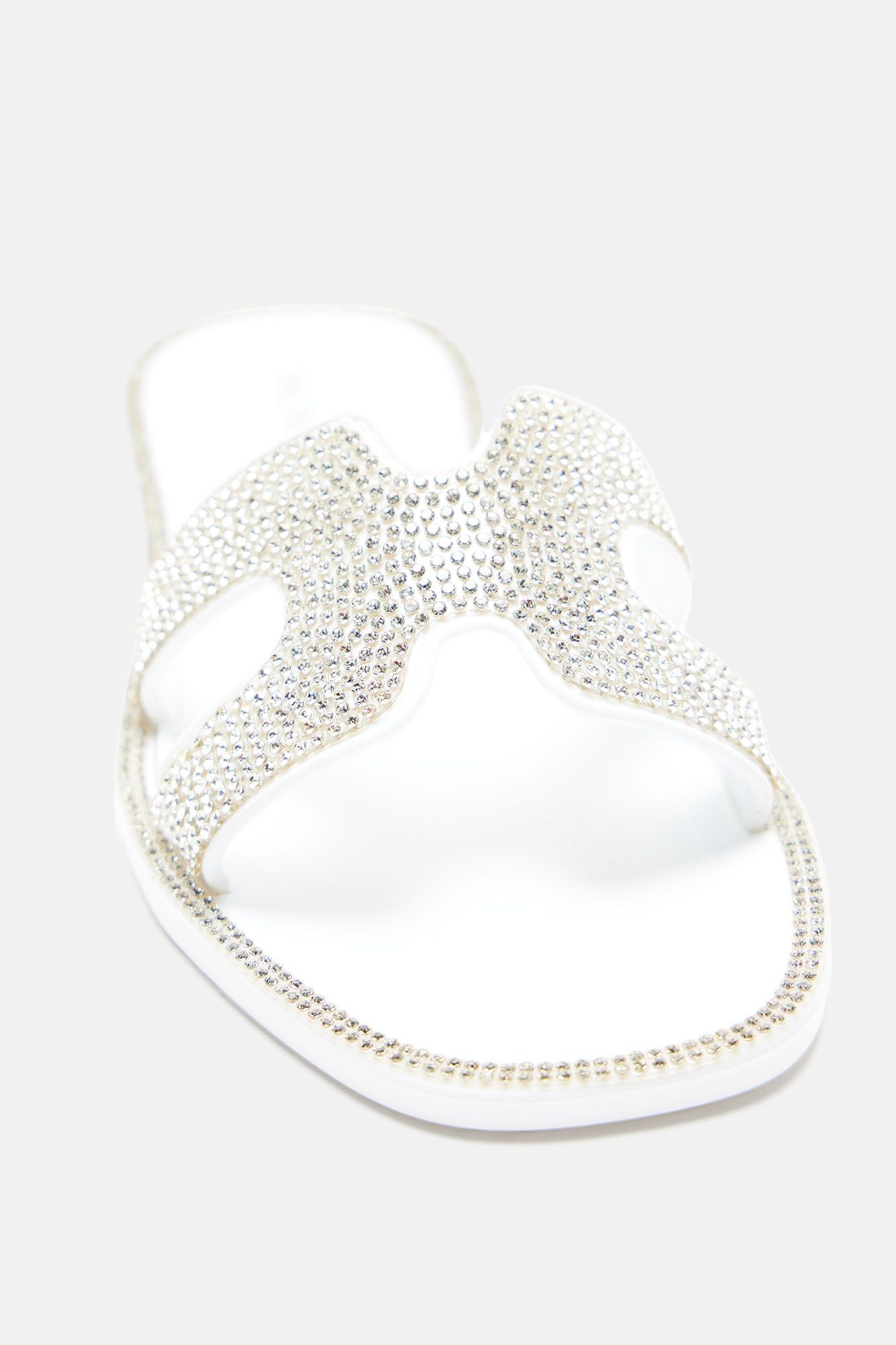 Mini Mya II Flat Sandal - White sold by Fashion Nova product image thumbnail 4