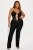 Daniella Mesh Pant Set - Black sold by Fashion Nova