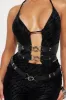 Daniella Mesh Pant Set - Black sold by Fashion Nova